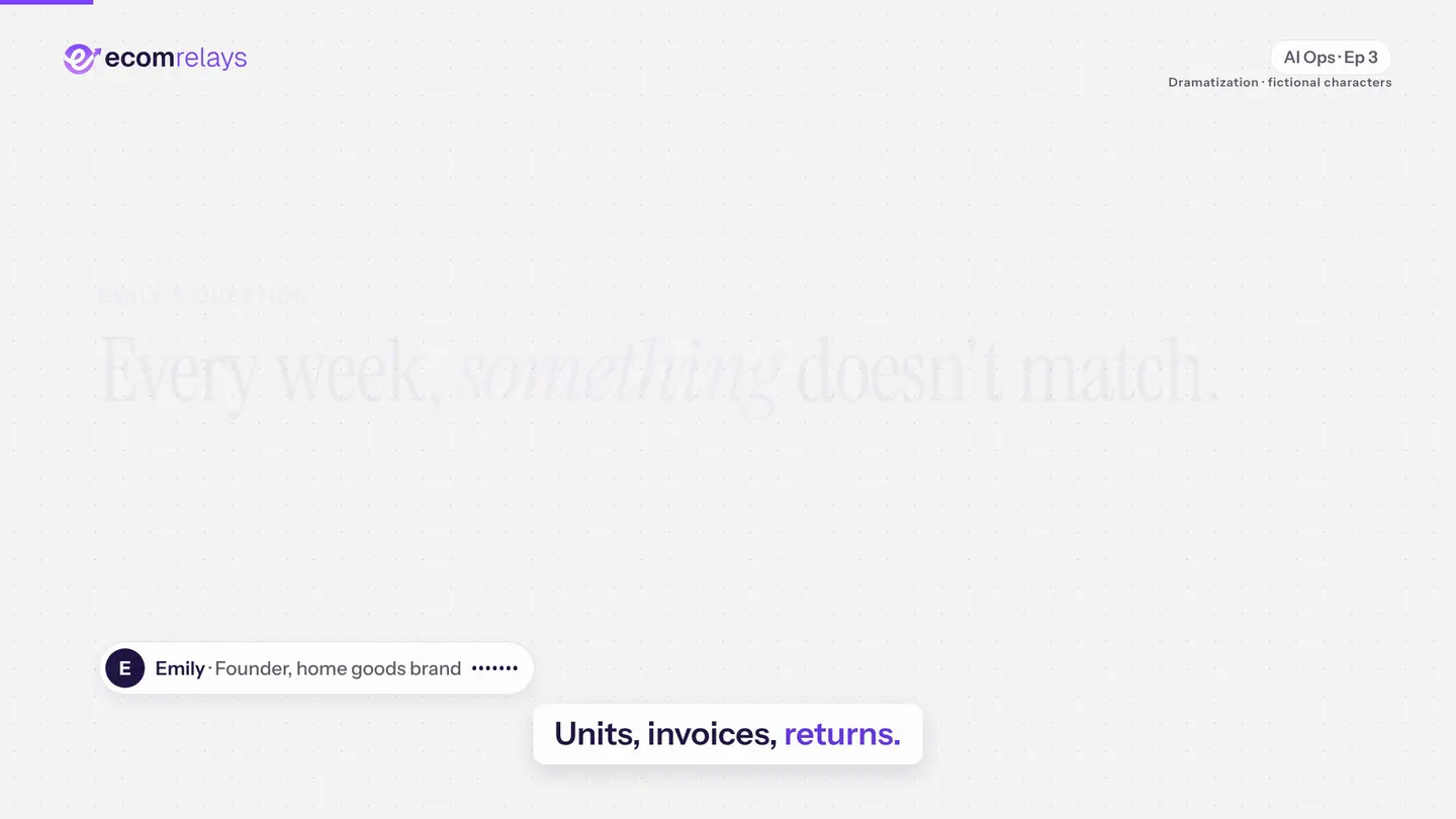 Opening frame of the video: 